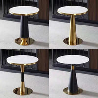 Thin Line Base Side Table