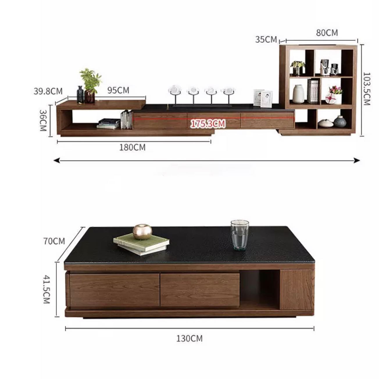 Tv Unit - Coffee Table Set 130