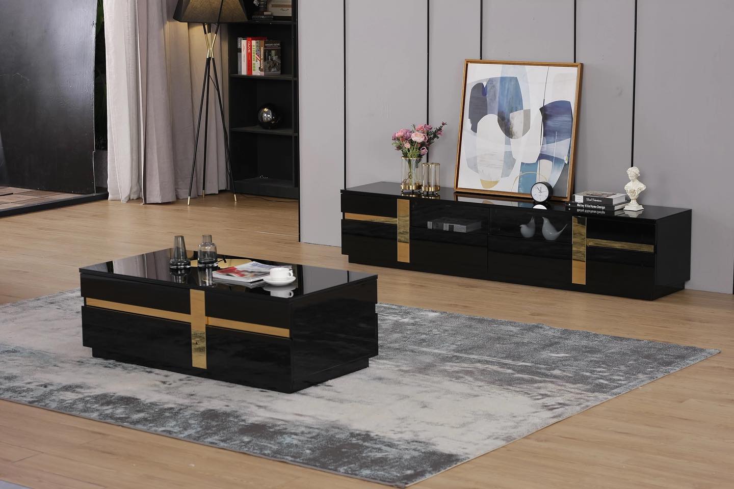 Tv Unit - Coffee Table Set 126