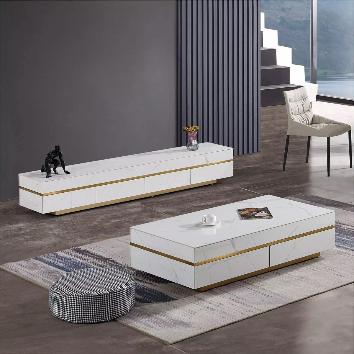 Tv Unit - Coffee Table Set 115