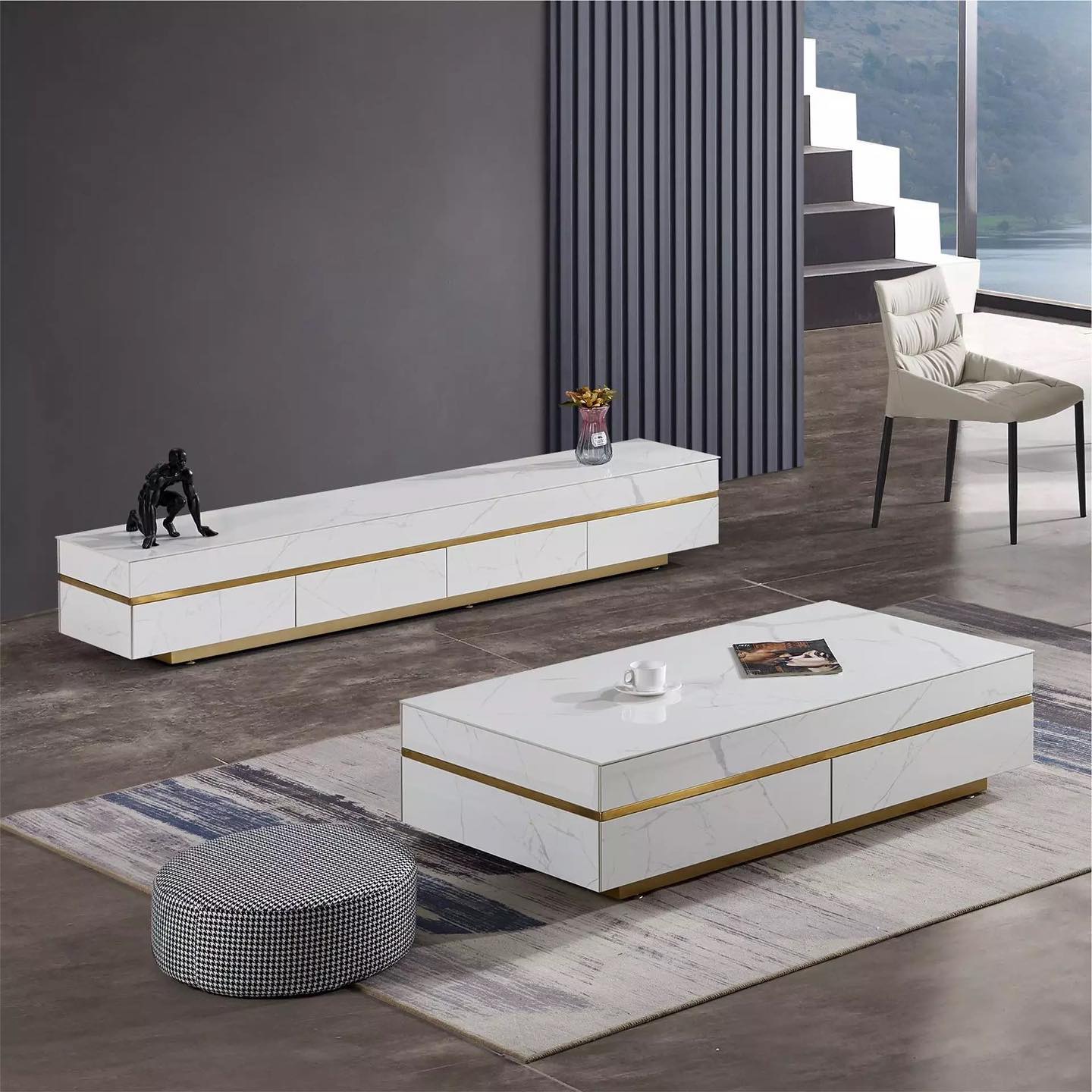 Tv Unit - Coffee Table Set 115