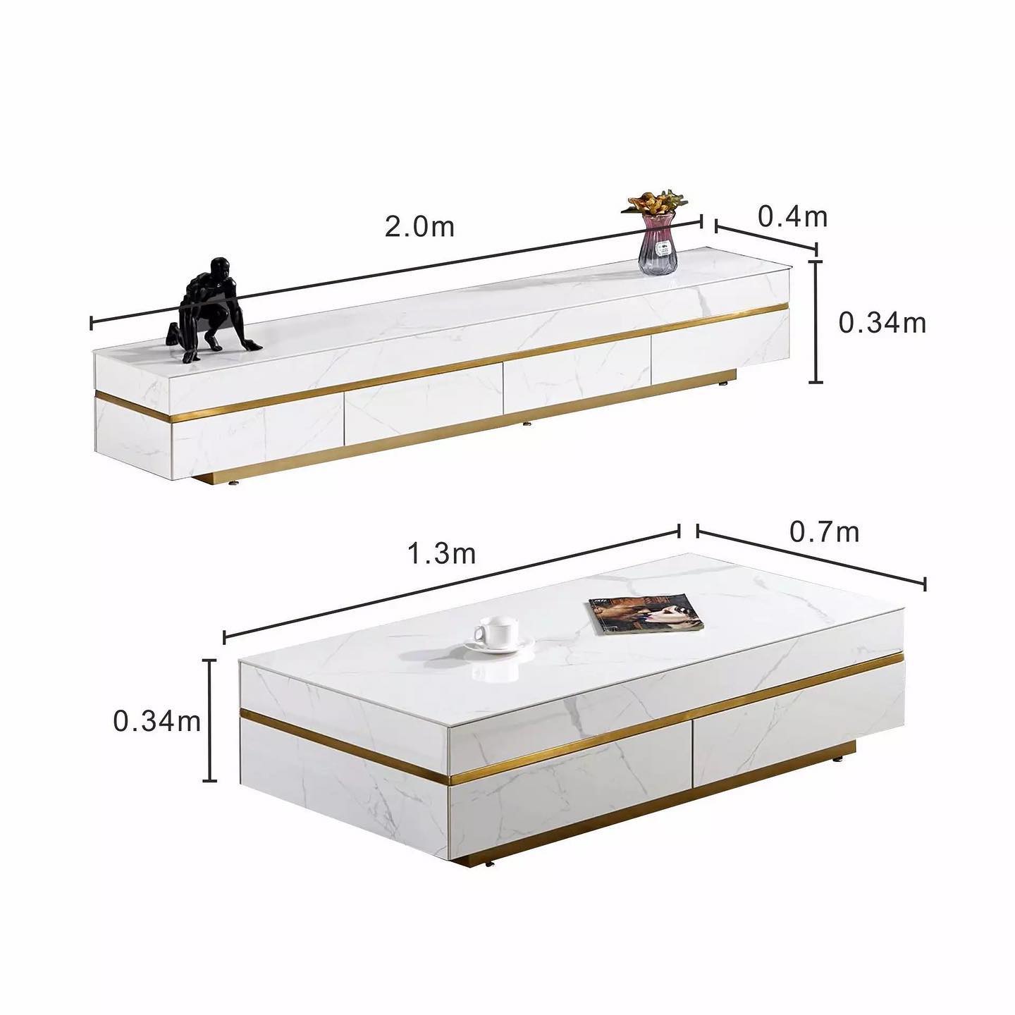 Tv Unit - Coffee Table Set 115