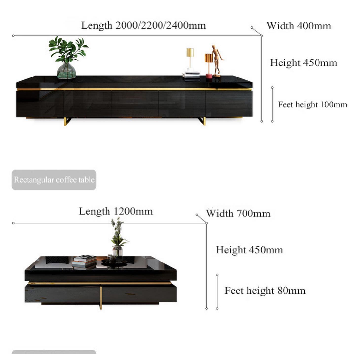 Tv Unit - Coffee Table Set 114