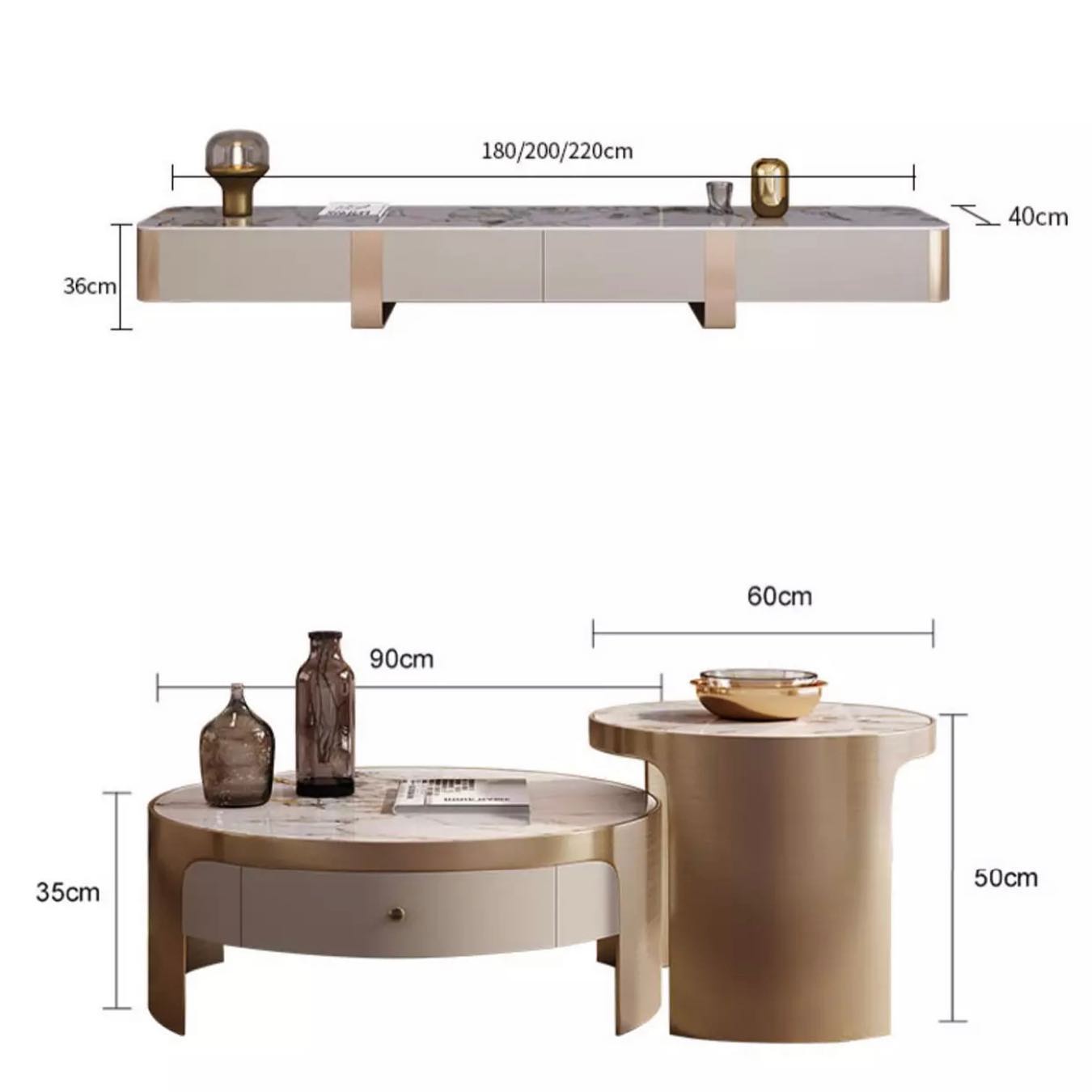 Tv Unit - Coffee Table Set 112