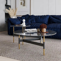 HANI Simple Legs Nested Round Coffee Table