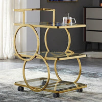 SINTA 3-Layers Bar Cart Trolley