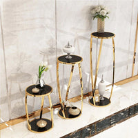 PINTO 3 Sizes Round Plant Stand