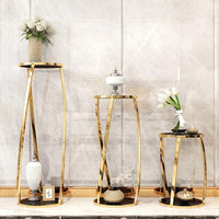 PINTO 3 Sizes Round Plant Stand
