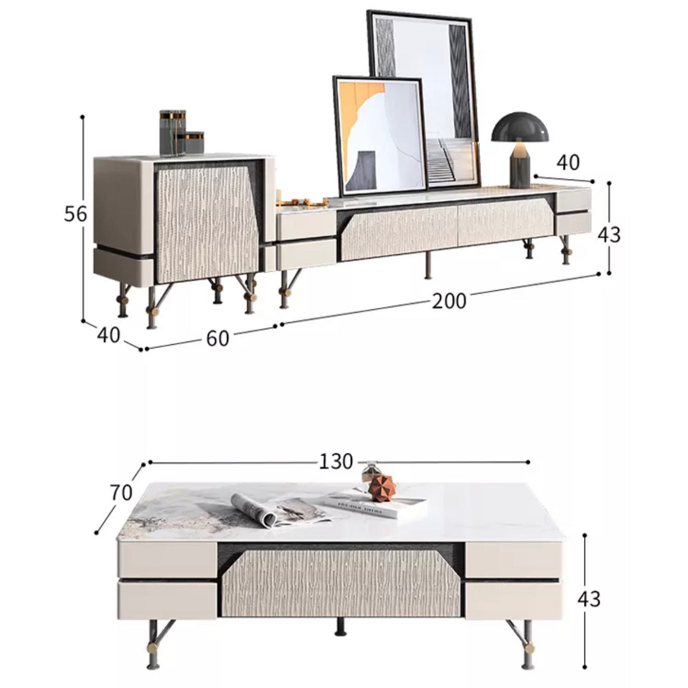 Tv Unit _ Coffee Table Set 101