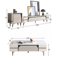 Tv Unit _ Coffee Table Set 101
