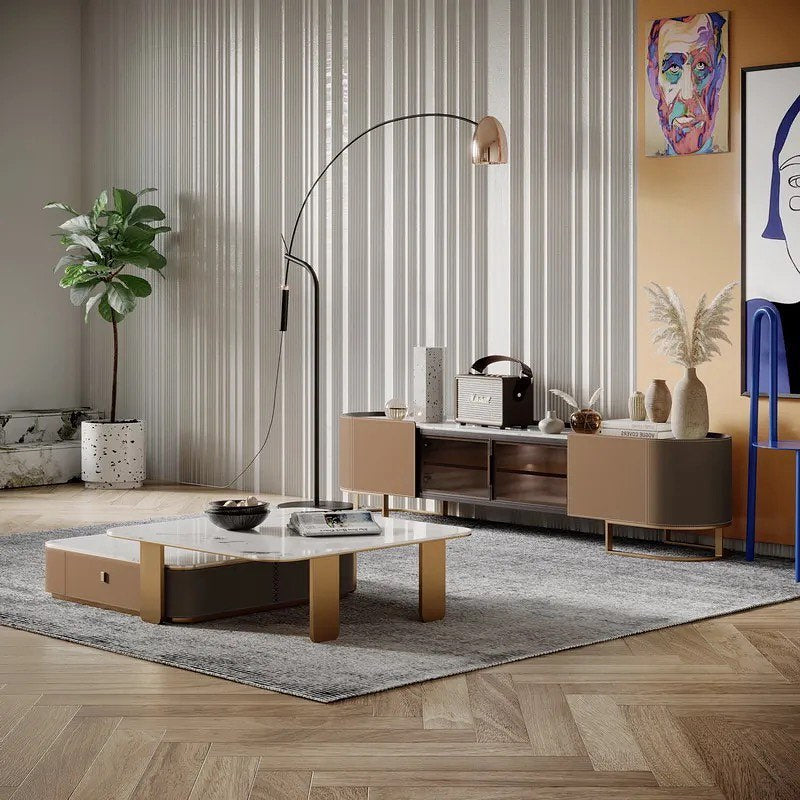 TV Unit _ Coffee Table Set - 97
