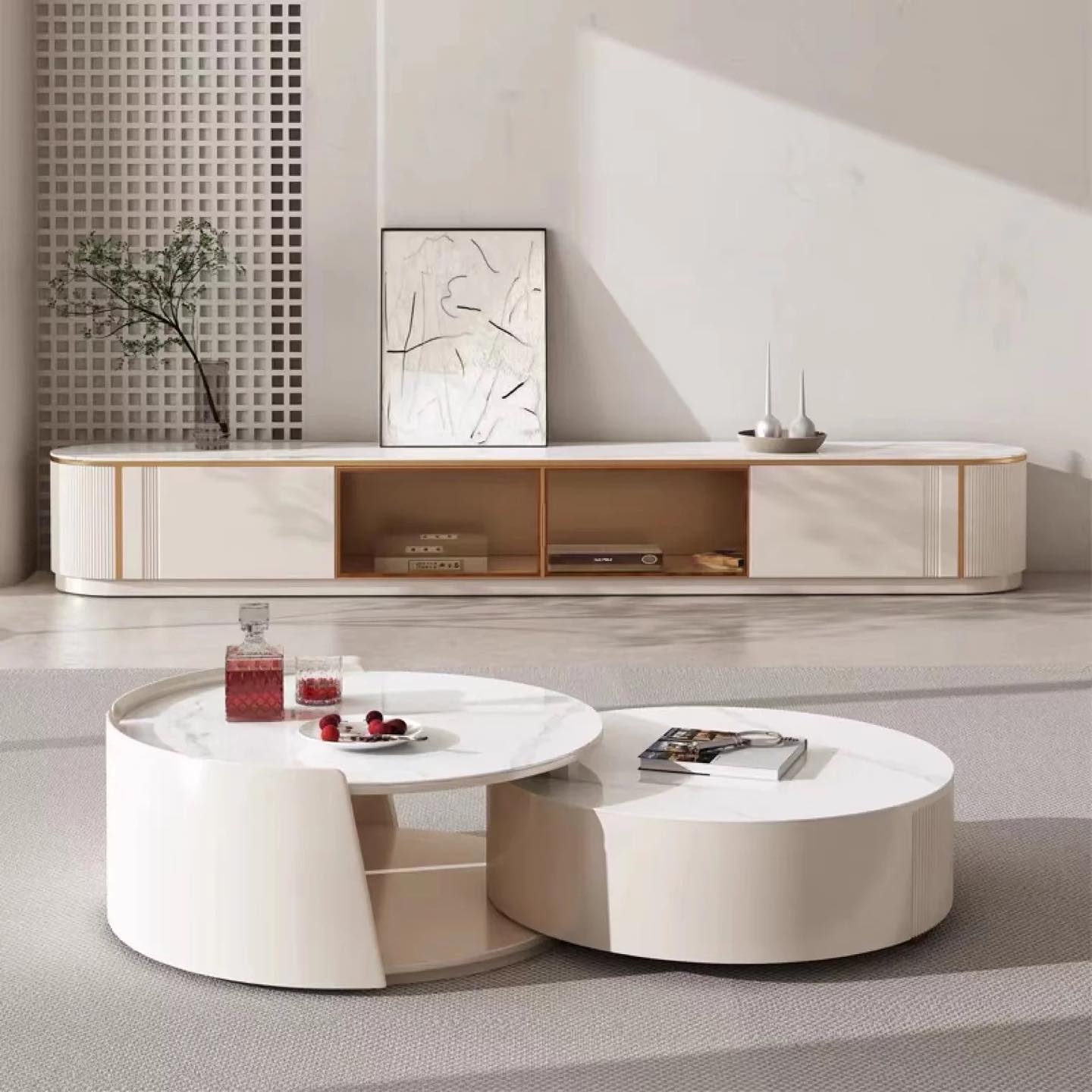 TV Unit _ Coffee Table Set - 96