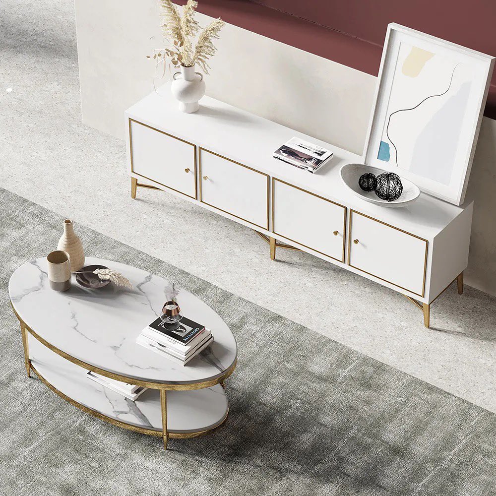 TV Unit _ Coffee Table Set - 95