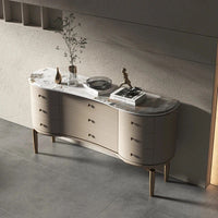 SOOLI Long Curved Chest of Drawers Buffet