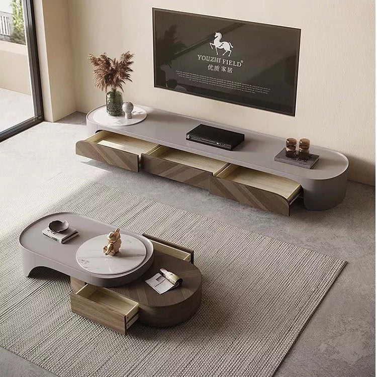 TV Unit _ Coffee Table Set - 83