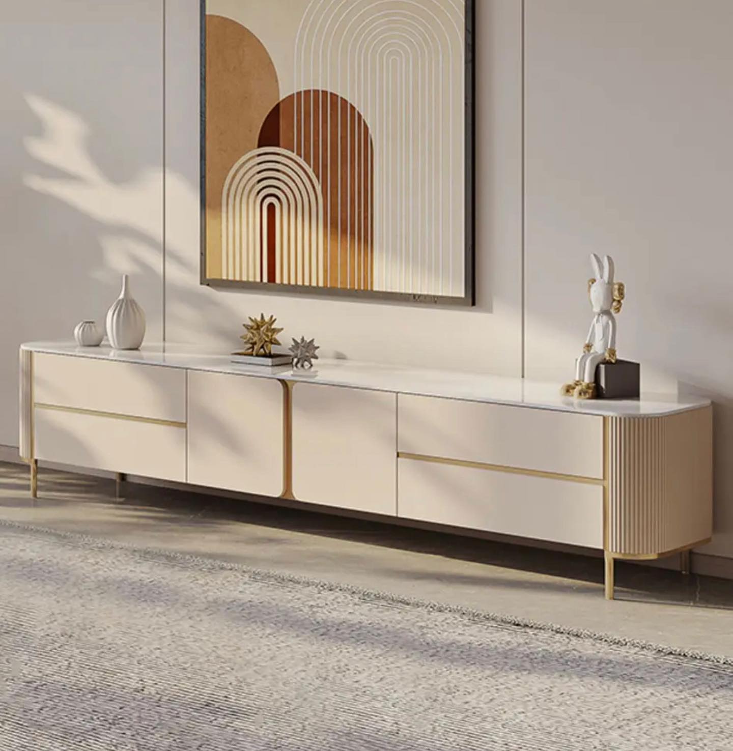 Tv Unit _ Coffee Table Set 80