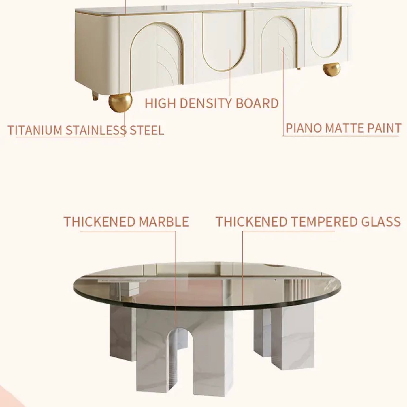 Tv Unit _ Coffee Table Set 75