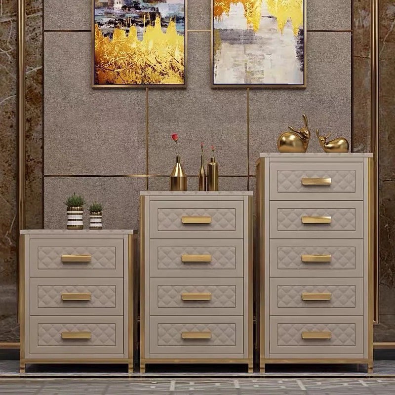 Dimond Pattern Fabric Finish 3 Sizes Chest of Drawers