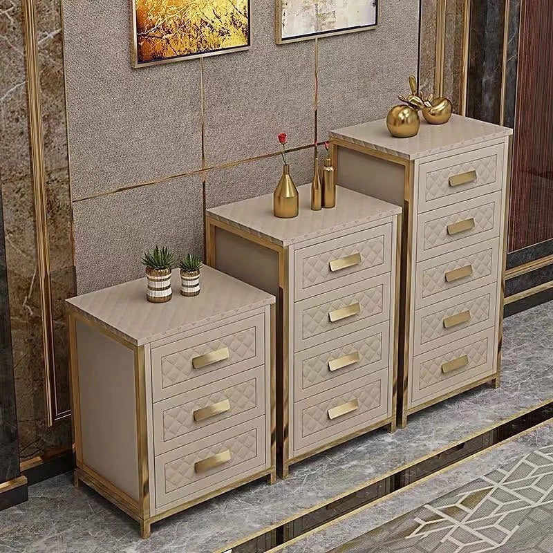 Dimond Pattern Fabric Finish 3 Sizes Chest of Drawers