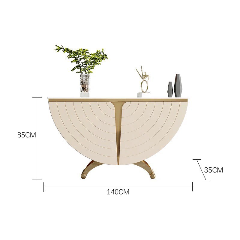 MIKAN Watermelon Base Buffet Console Table