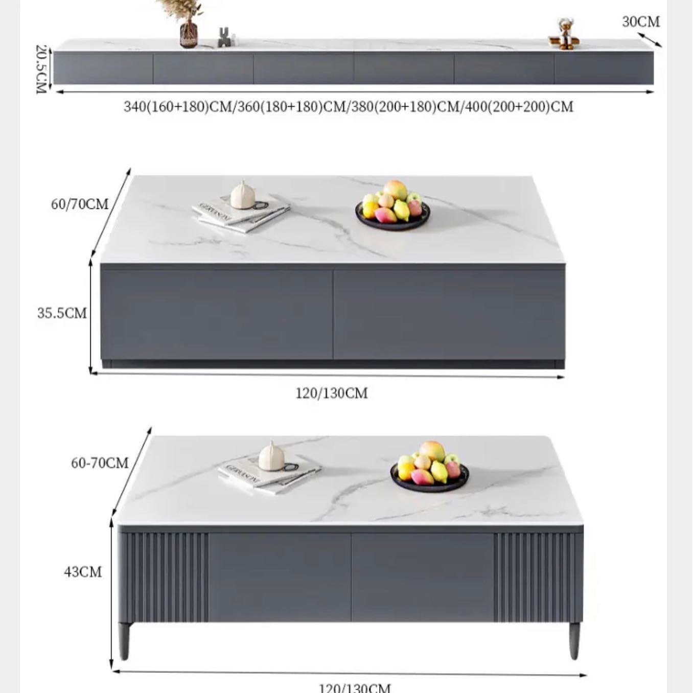 Tv Unit _ Coffee Table Set 74