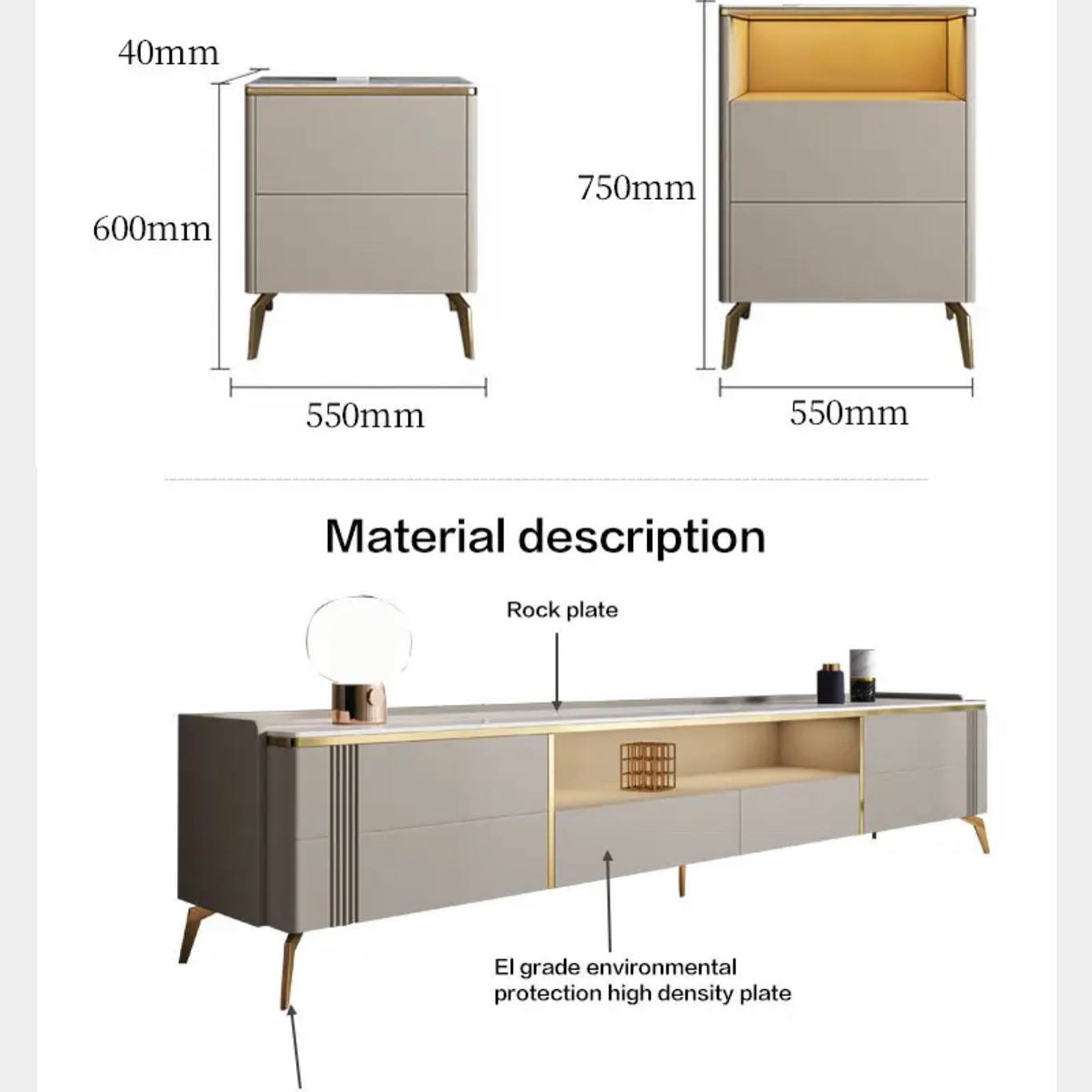 Tv Unit _ Coffee Table Set 72