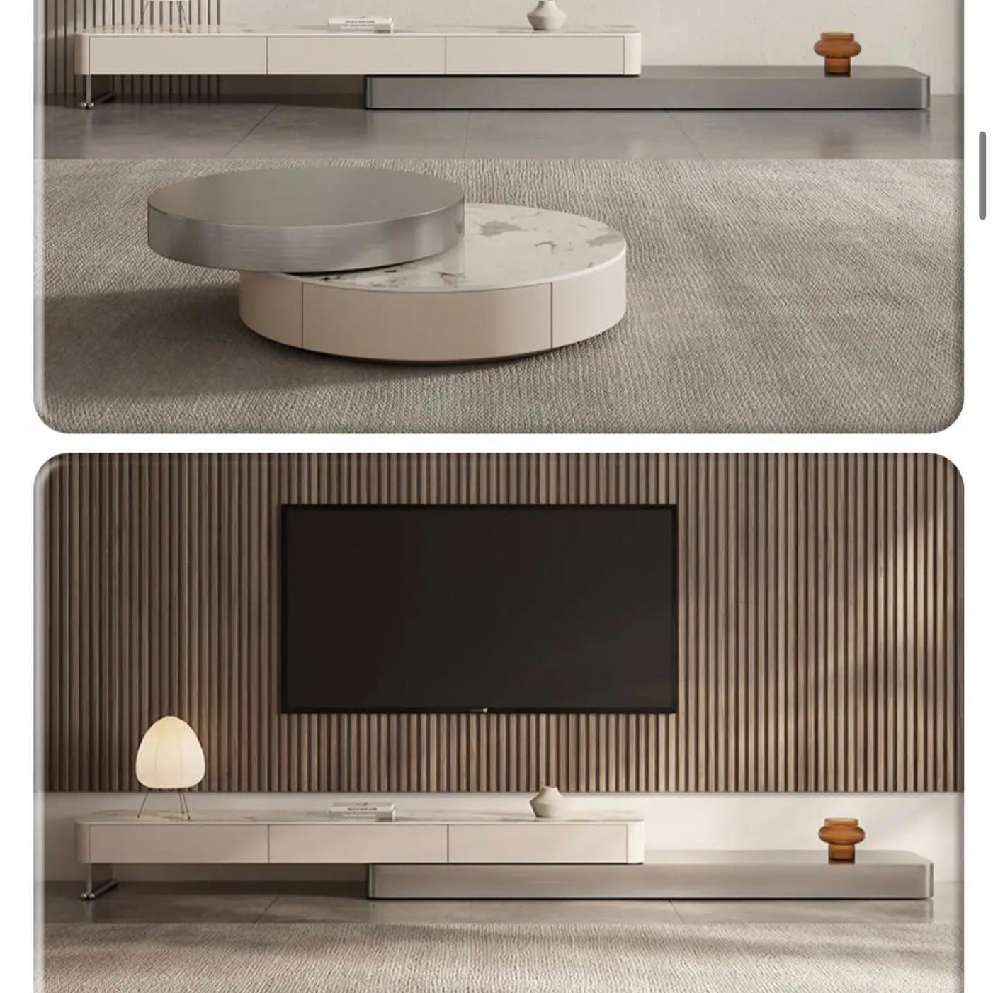 Tv Unit _ Coffee Table Set 71