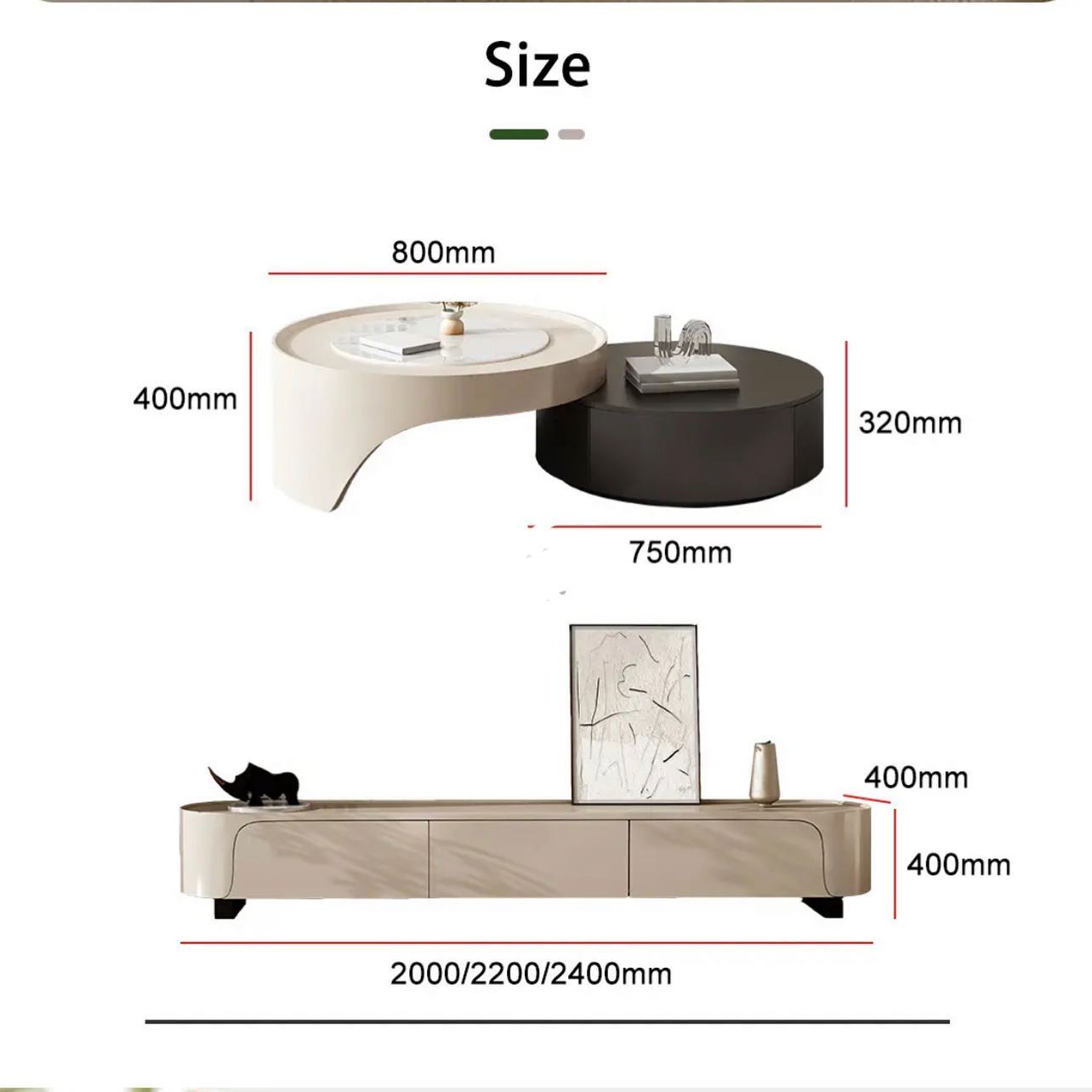 Tv Unit _ Coffee Table Set 70