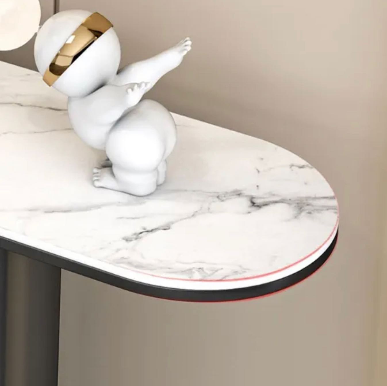 VITO Angled Line Base Console Table