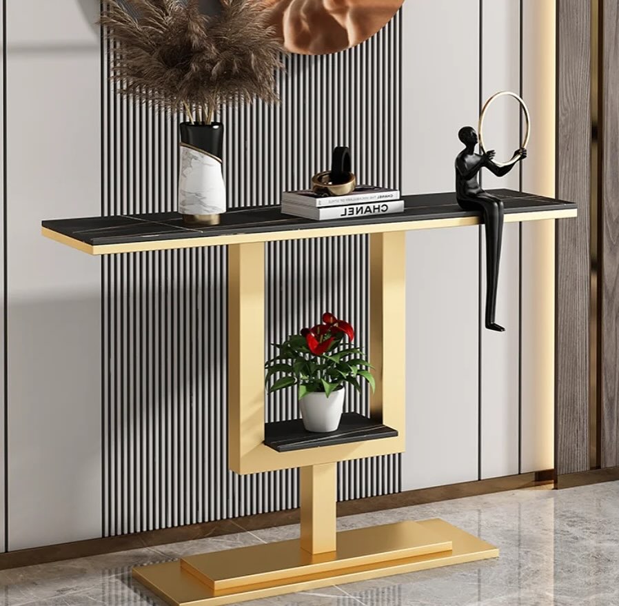 KINOR Square Case Console Table