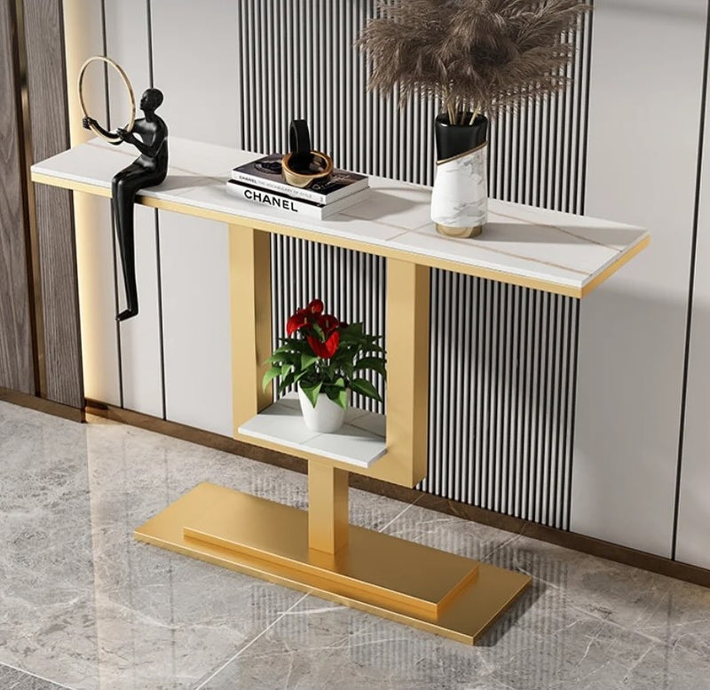 KINOR Square Case Console Table