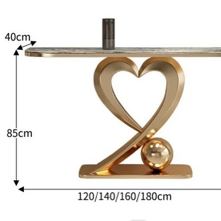 KOLOS Heart Base Console Table