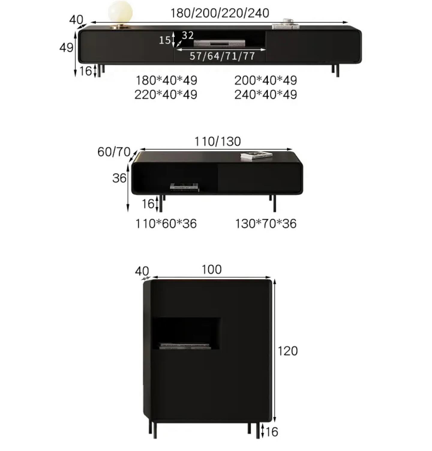 Tv Unit - Coffee Table Set 57