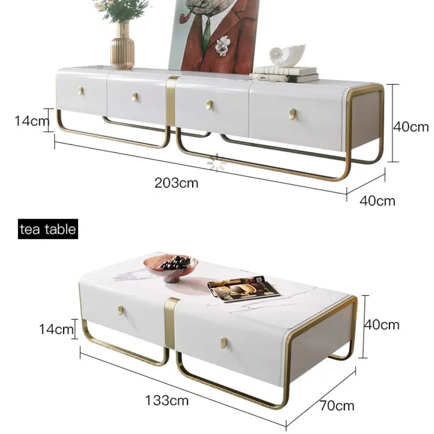 Tv Unit - Coffee Table Set 56