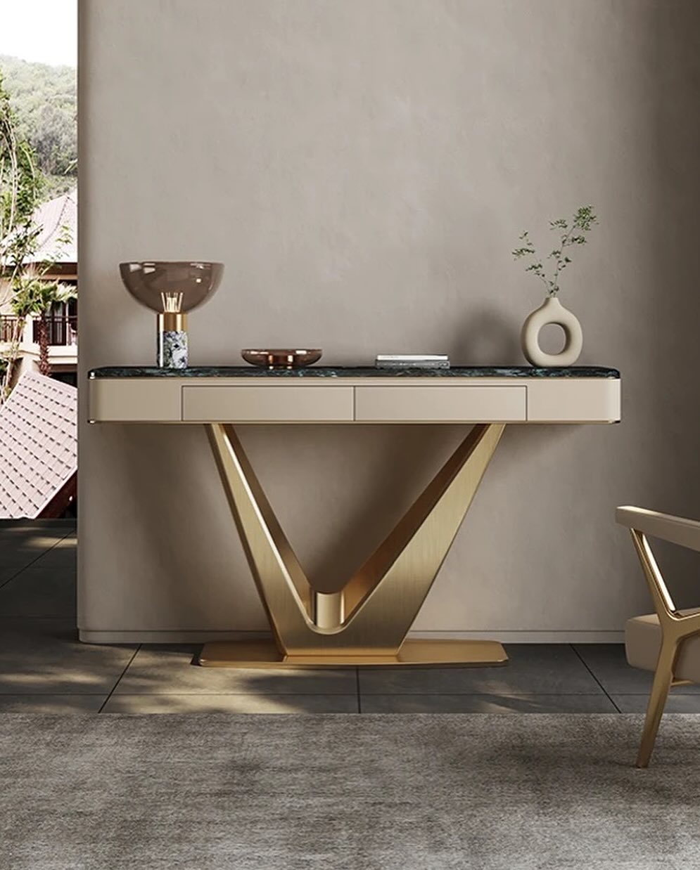 VIVAN V Base Console Table
