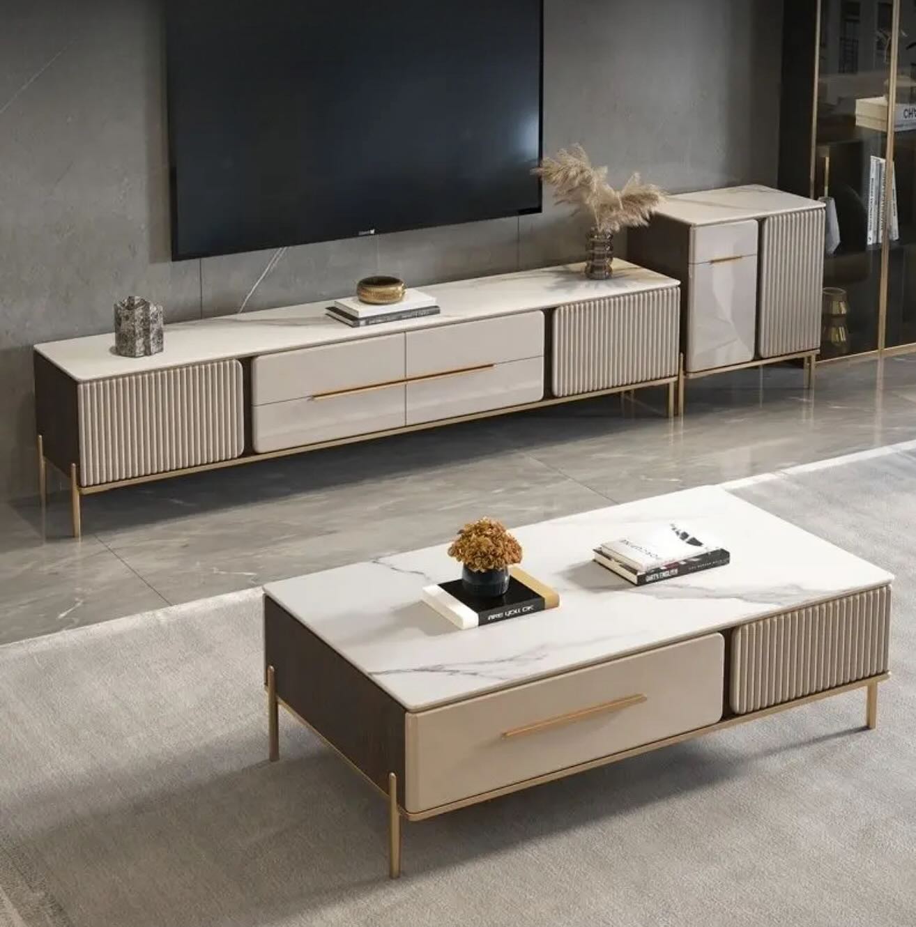 Tv Unit - Coffee Table Set 54