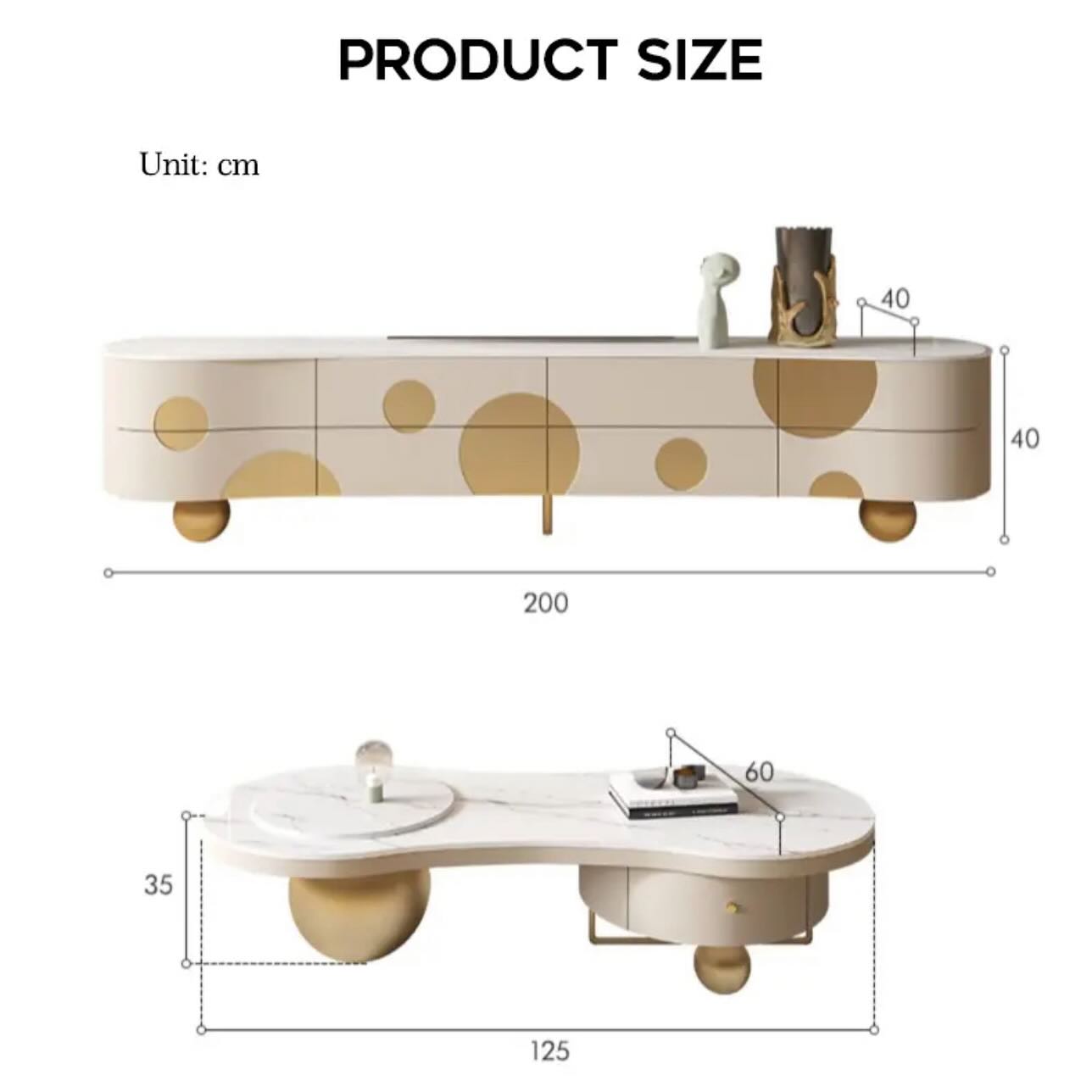 Tv Unit - Coffee Table Set 53