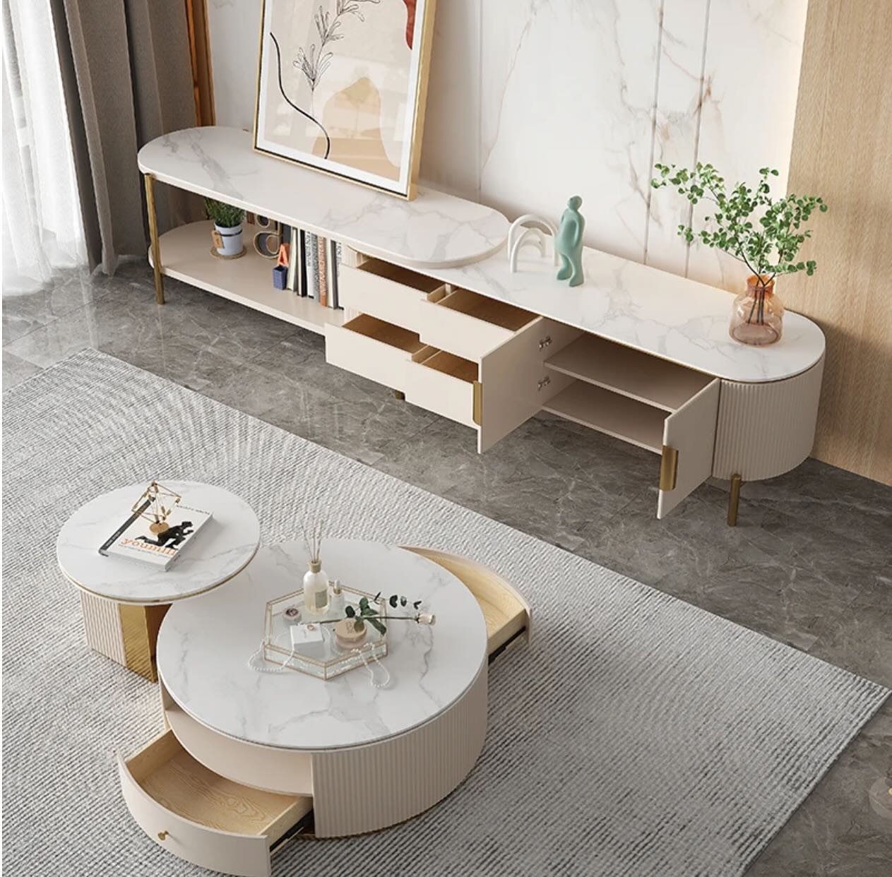 Tv Unit - Coffee Table Set 50