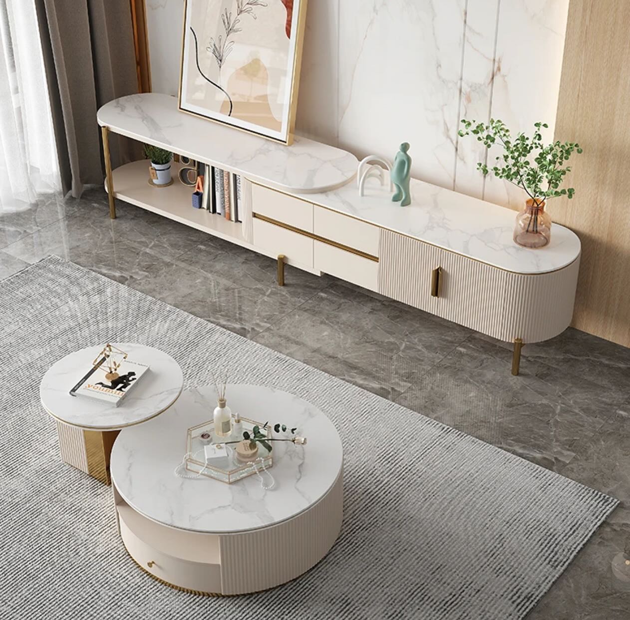 Tv Unit - Coffee Table Set 50