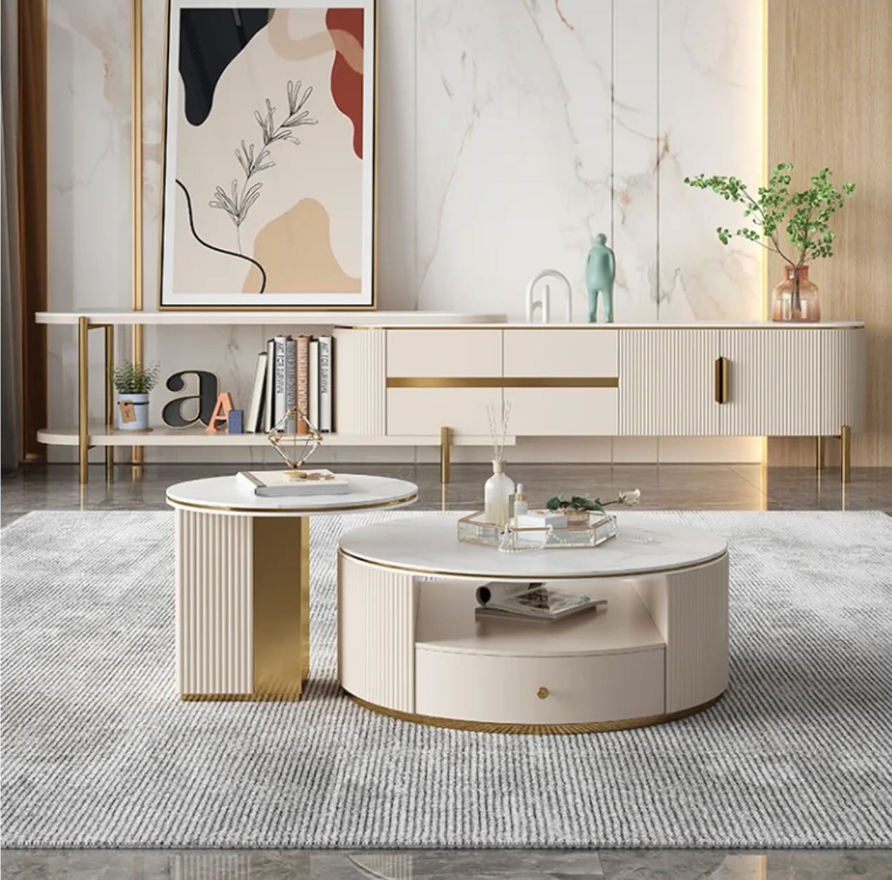 Tv Unit - Coffee Table Set 50