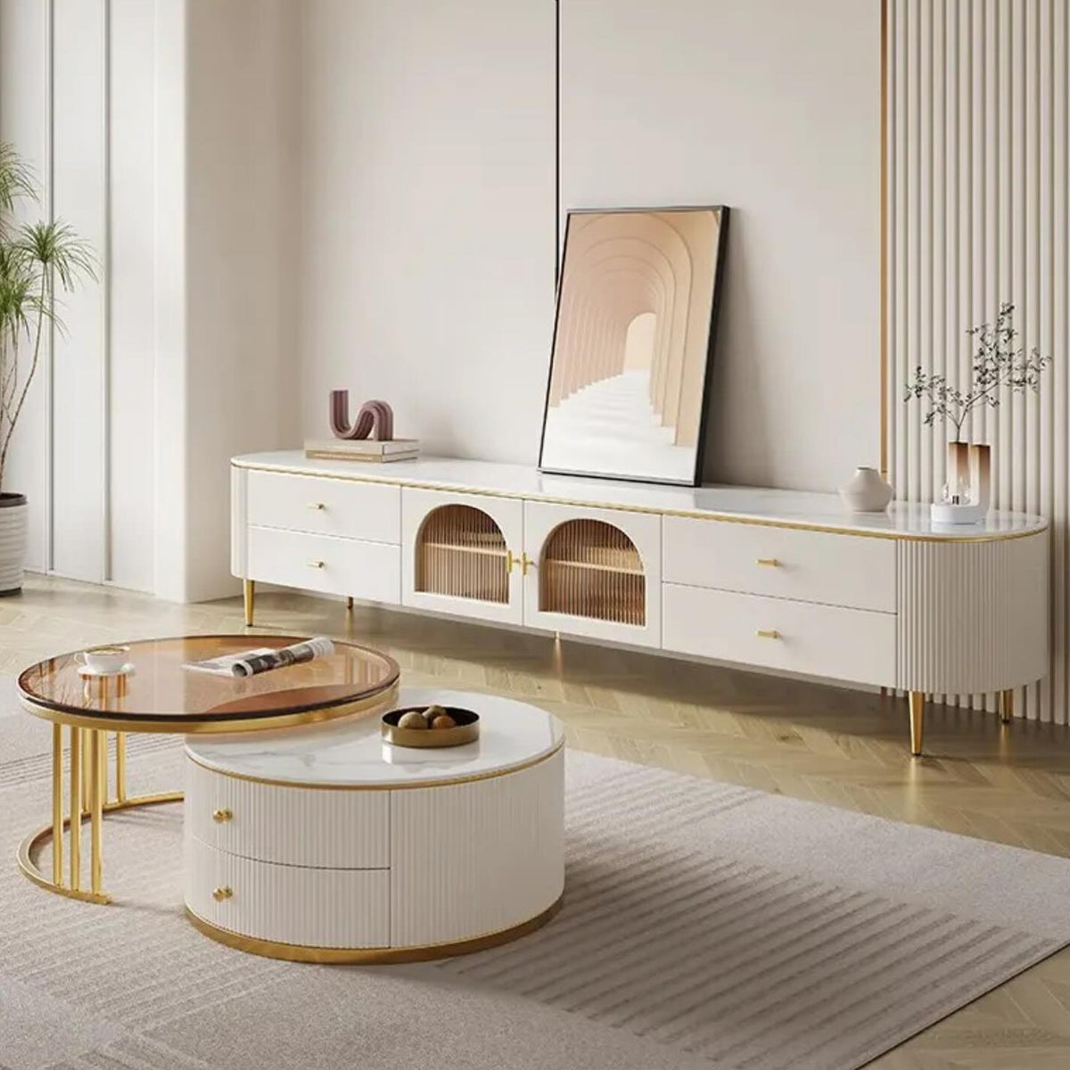 Tv Unit - Coffee Table Set 43