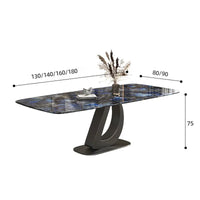 DIDON Angled D Base Fining Table