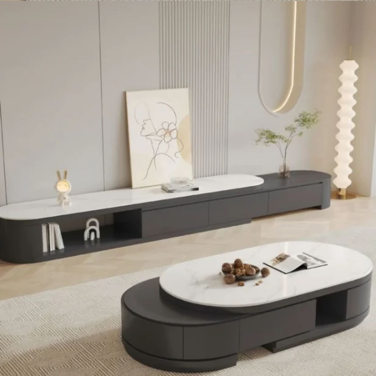 Tv Unit - Coffee Table Set 41