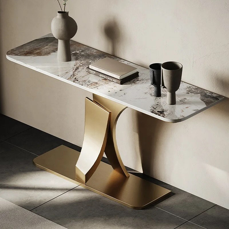 PIKA Steel Base Console Table