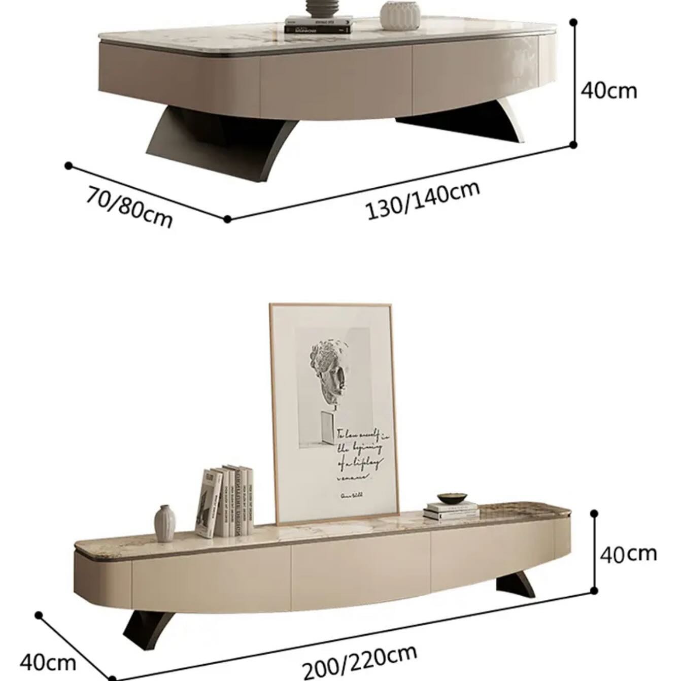 Tv Unit - Coffee Table Set 40