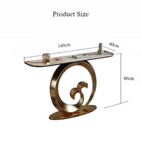 WALI Whale Tail Console Table