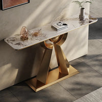 RITNO Steel Base Console Table