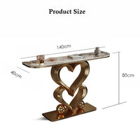 KANO Double Heart Base Console Table