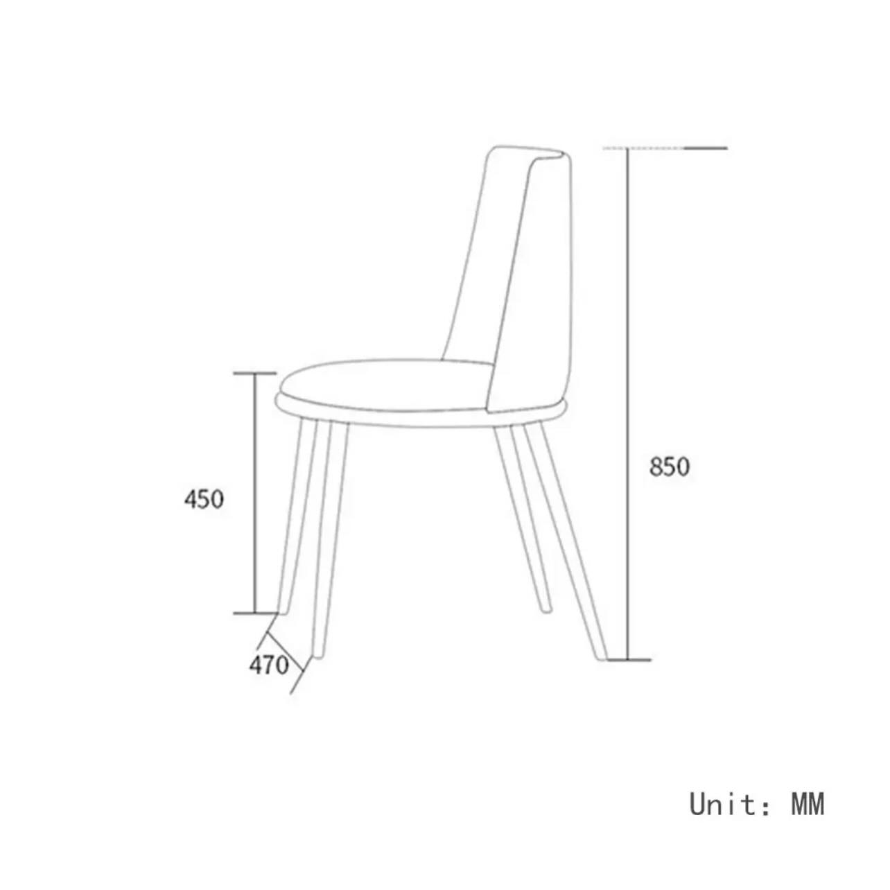 PATIK Double Curved Base Dining Table