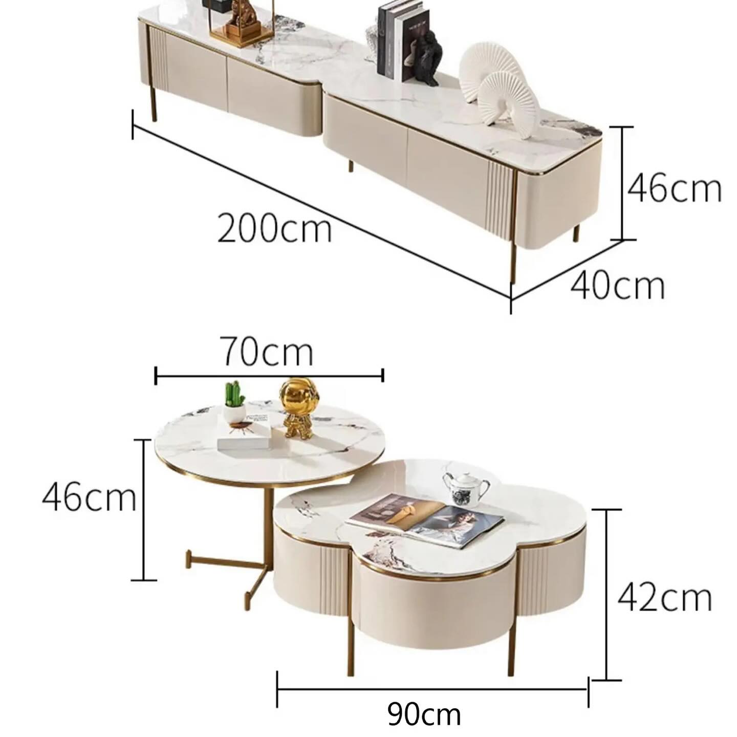 Tv Unit - Coffee Table Set 36